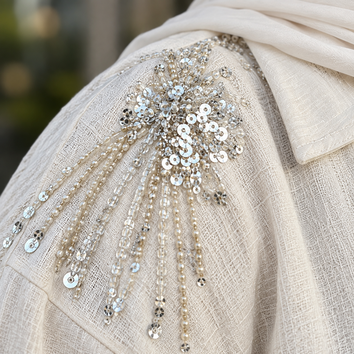 Embroidery detail