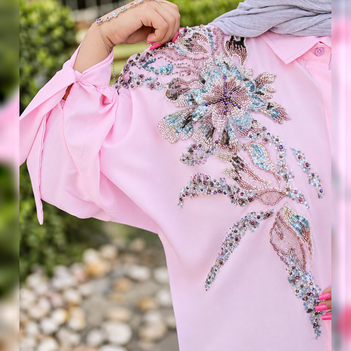 Embroidery detail