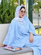 Embroidered Cotton Custom Dress suit