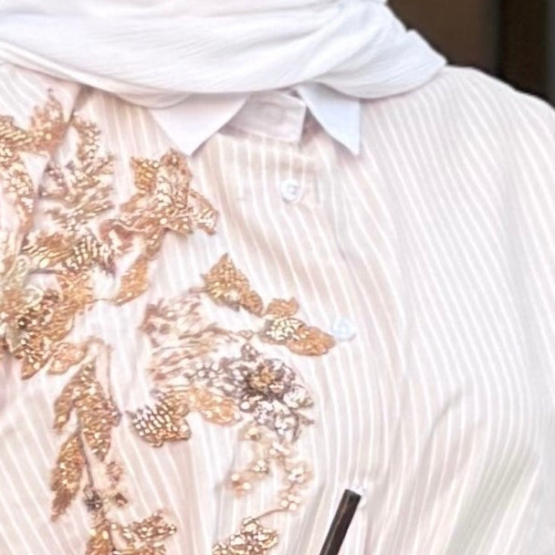 Embroidery detail