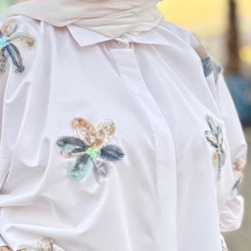 Bloom Embellished Chemise