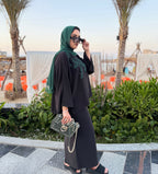 Laila Embellished Cape Set