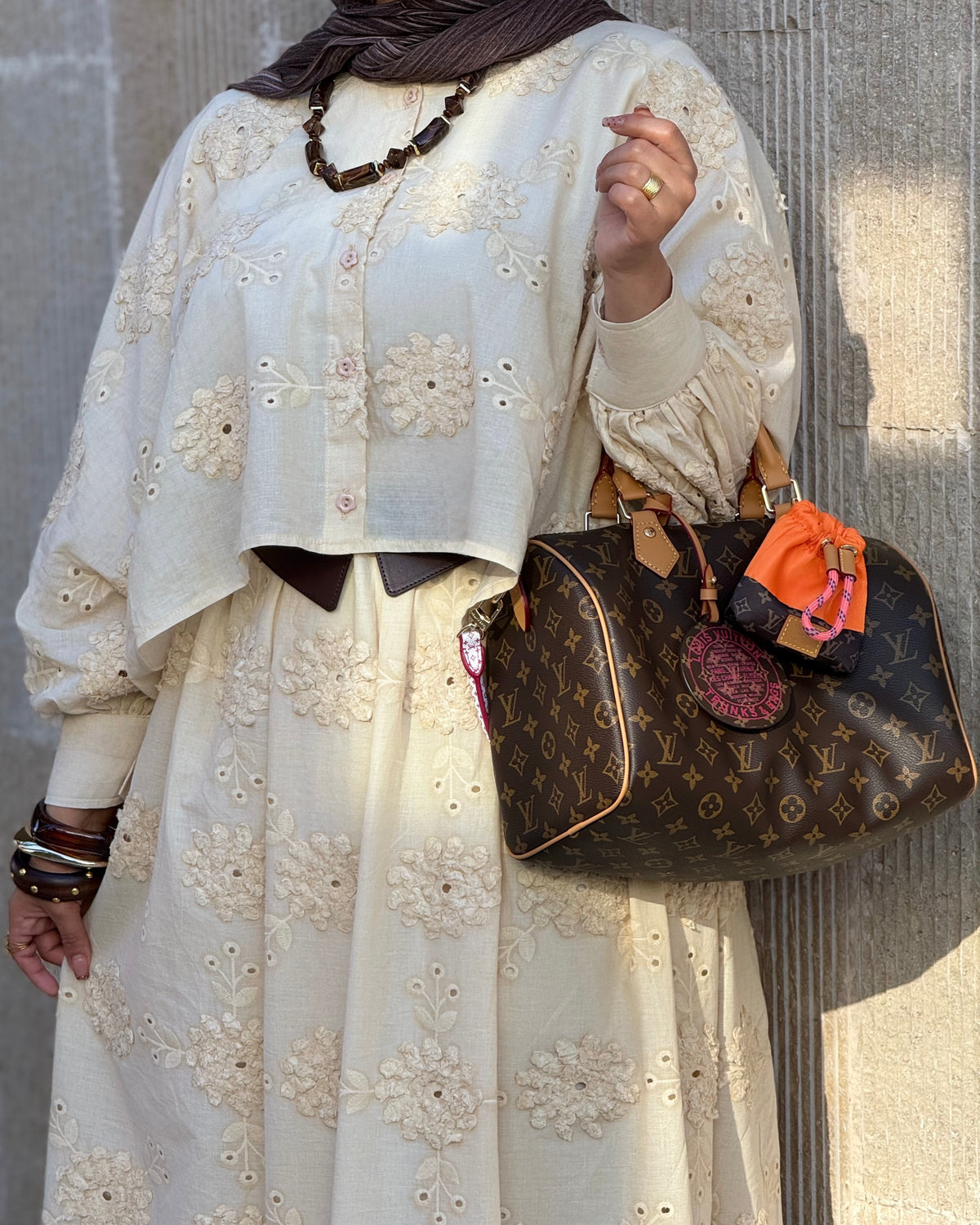 Leil Embroidered Suit